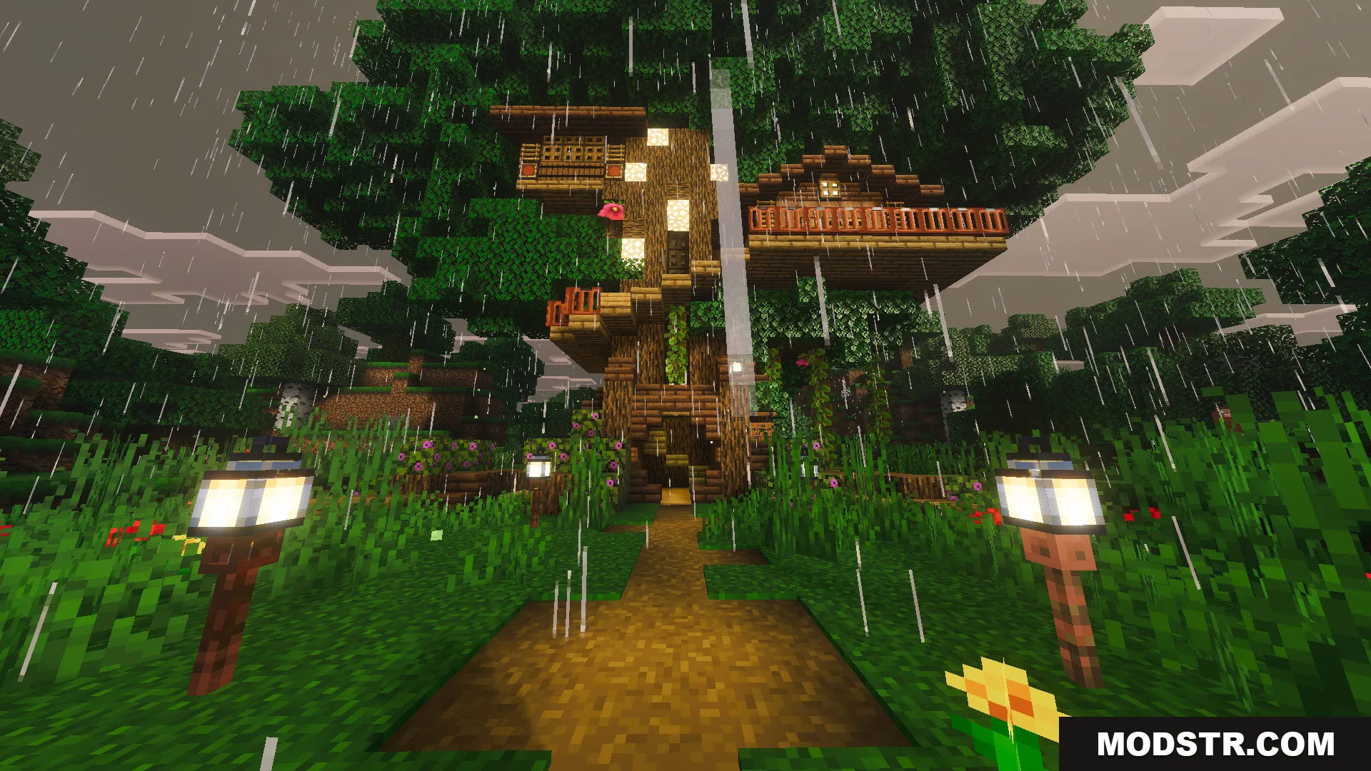 Survival Tree House 45 Map Screenshot 5 A massive wooden