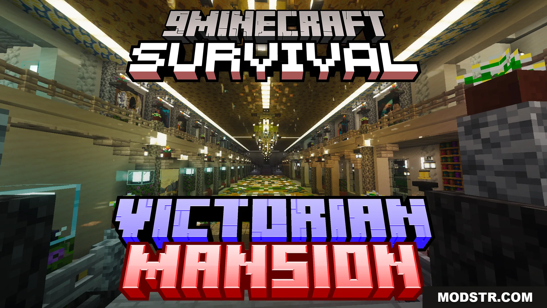 Survival Victorian Mansion Map (26.x, 1.21) – Live Like Royalty in a Grand Palace