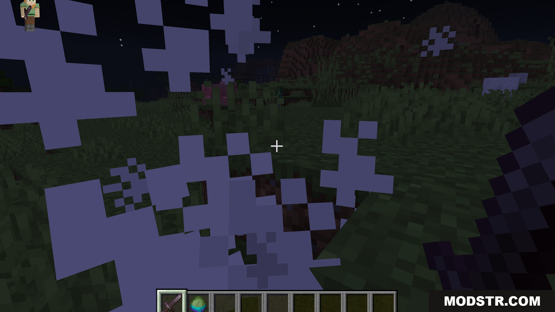 Sweep N Slash Addon Screenshot 8 A wide sword attack with customizable white particle sweep effects