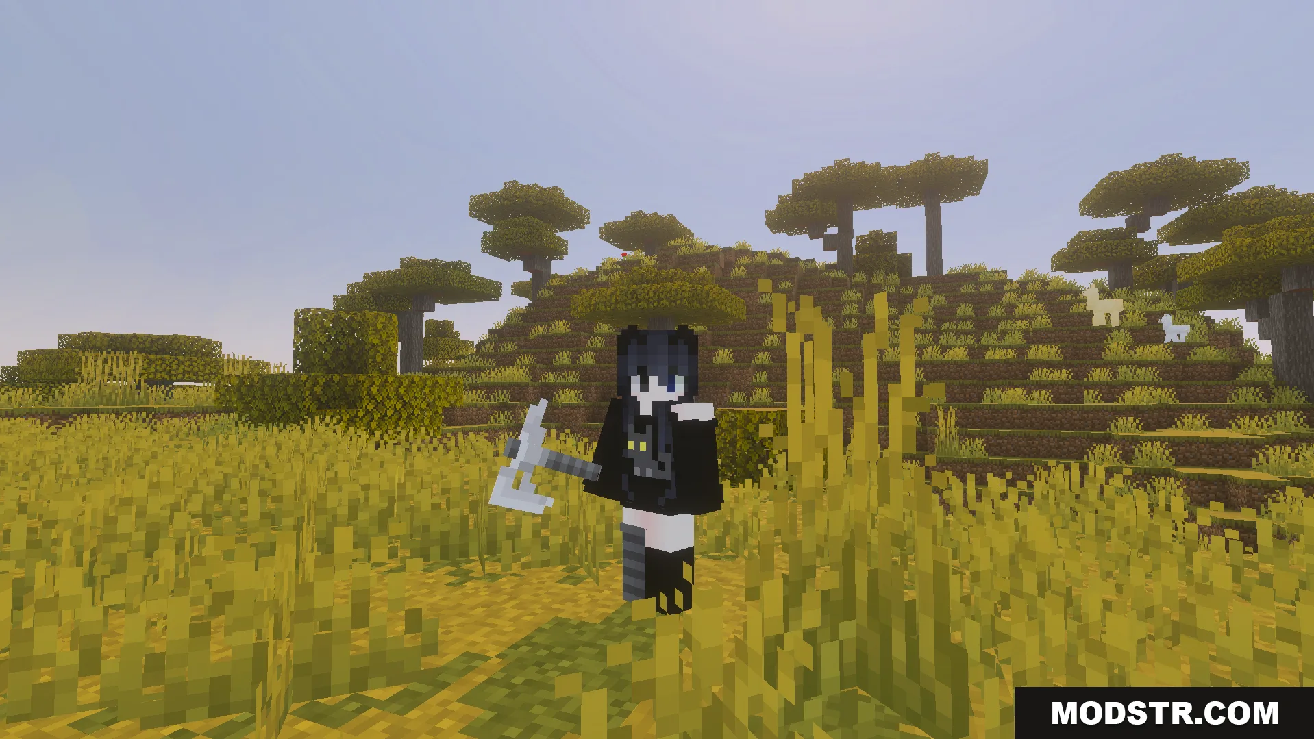 Tactical 3D Tools and 3D Weapons Pvp Texture Pack Screenshot 5 Tactical three dimensional tools and weapons pvp texture pack showing a pickaxe