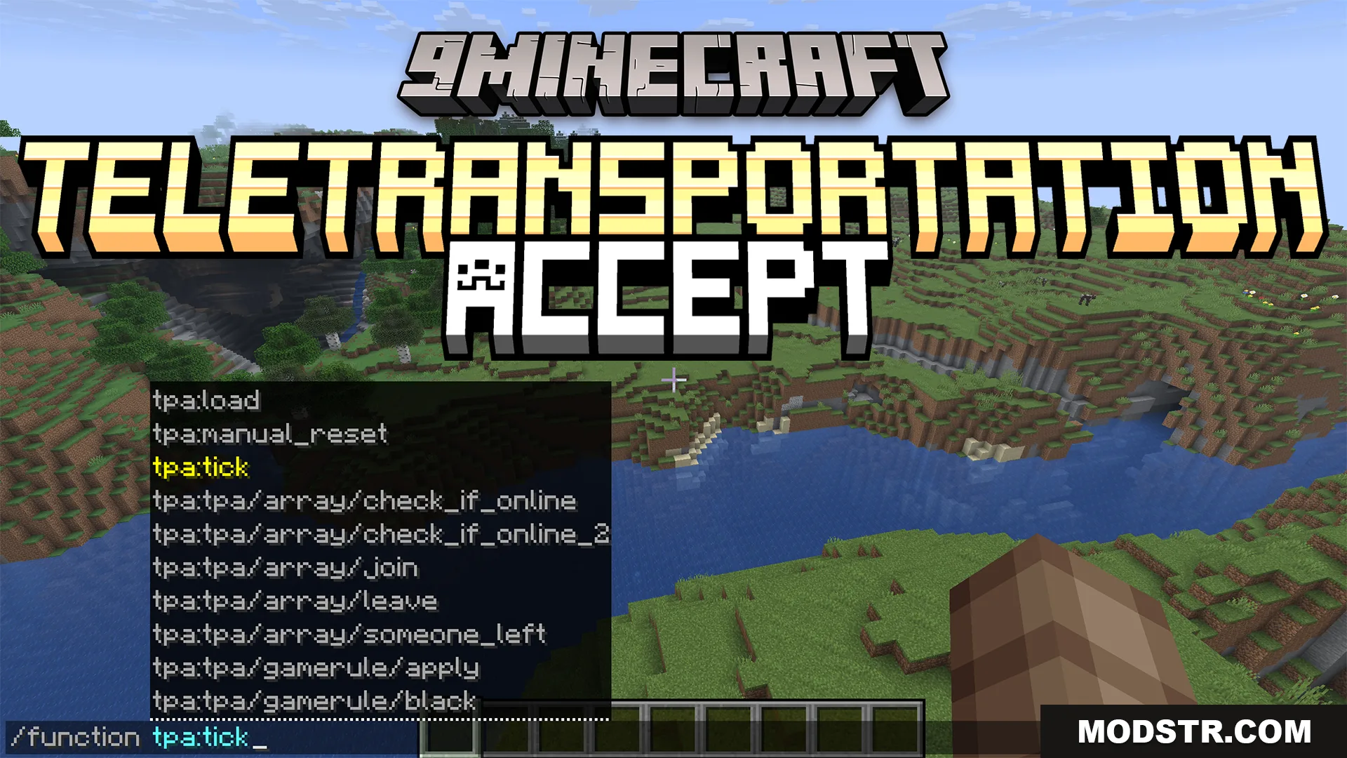 Teletransportation Accept Data Pack (26.2, 1.21.1) – Request A Teleporter