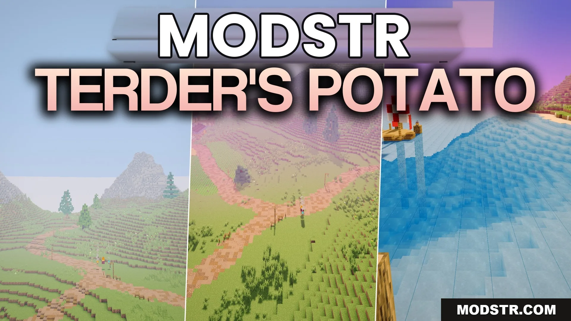 Terder’s Potato Shaders (26.2, 1.20.1) – Basic Shadows Without Any Lag