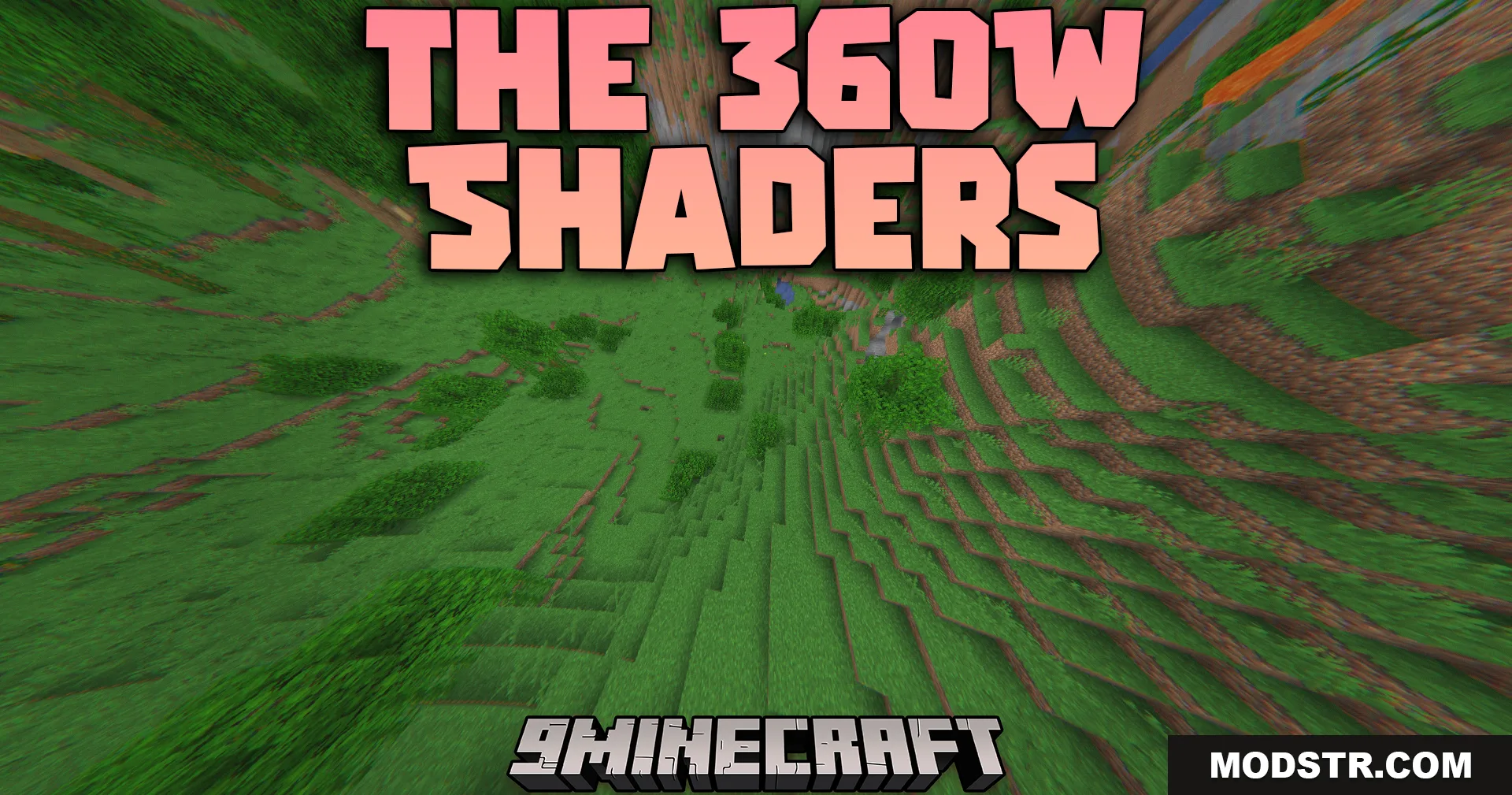 The 360W Shaders (26.2, 1.20.1) – Wide-Angle Drone Camera Motion cover art
