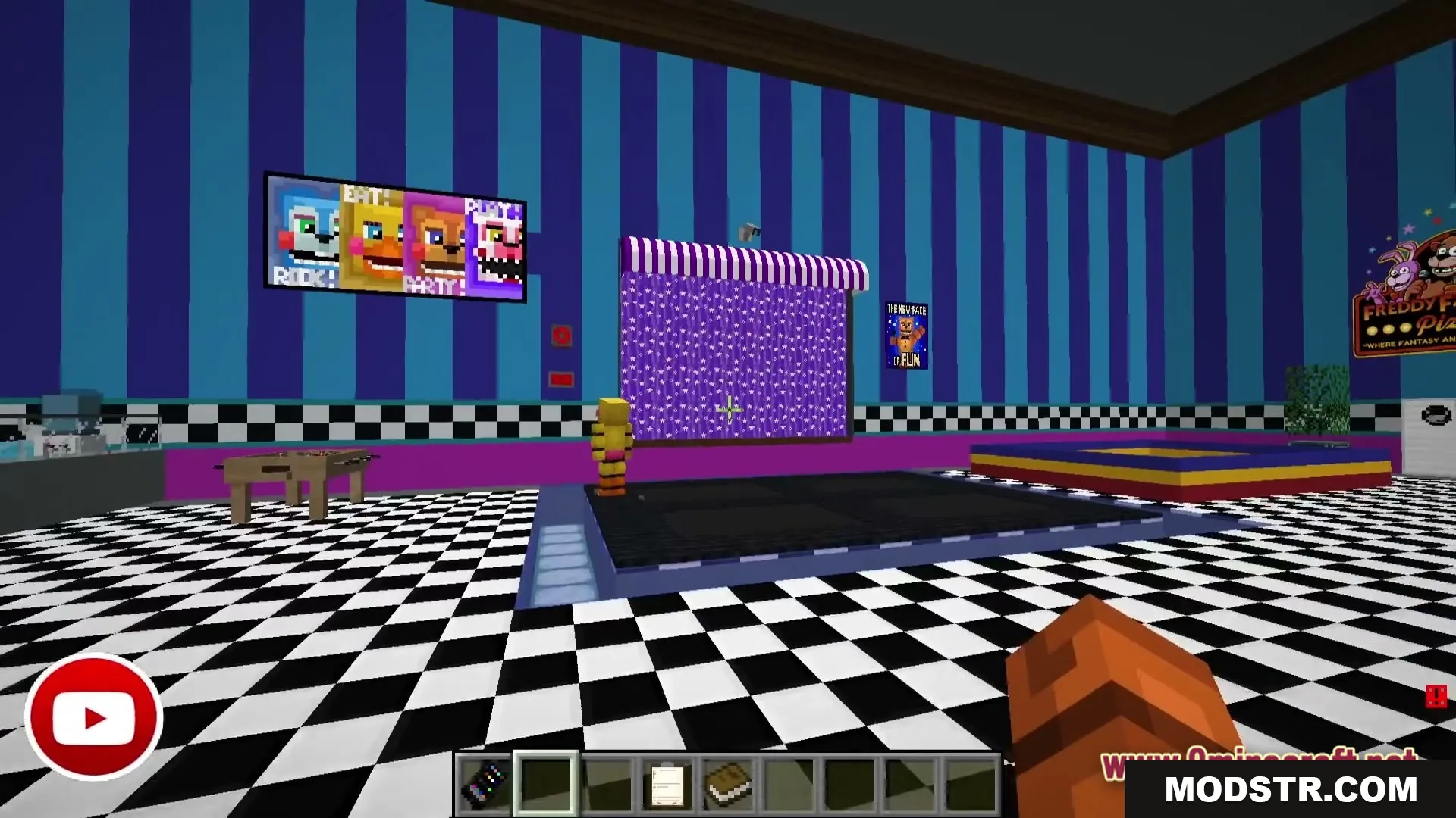The Grand Reopening FNaF 2 Map Screenshot 5