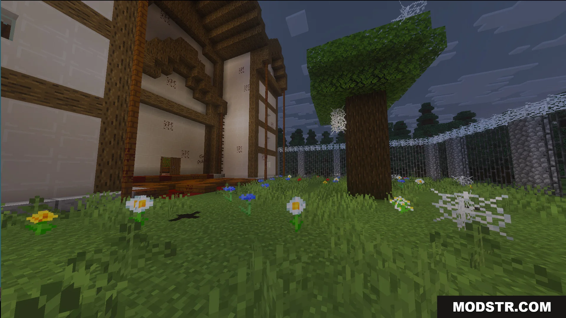 Exterior view of Mr Meat scary house in The Lost Horror Map
