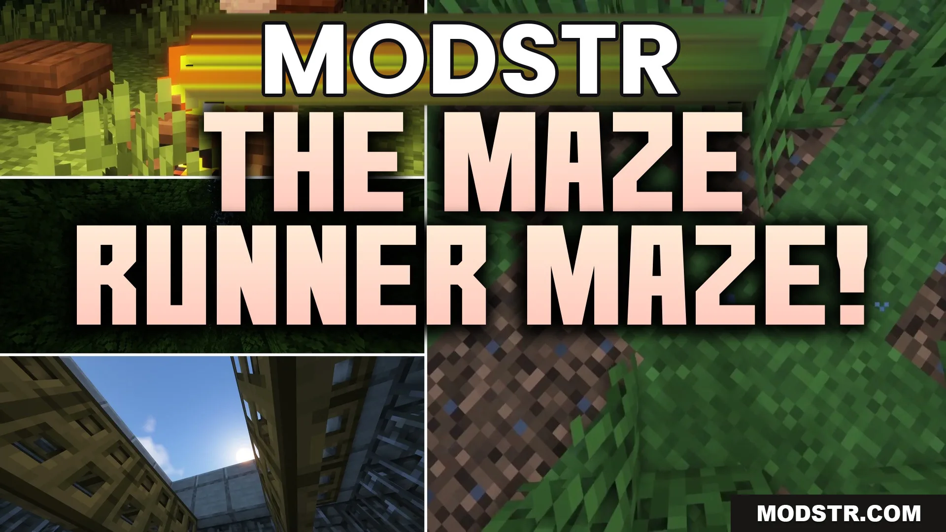 The Maze Runner MAZE! Map (26.2, 1.20.1) – Escape the Endless Labyrinth Walls