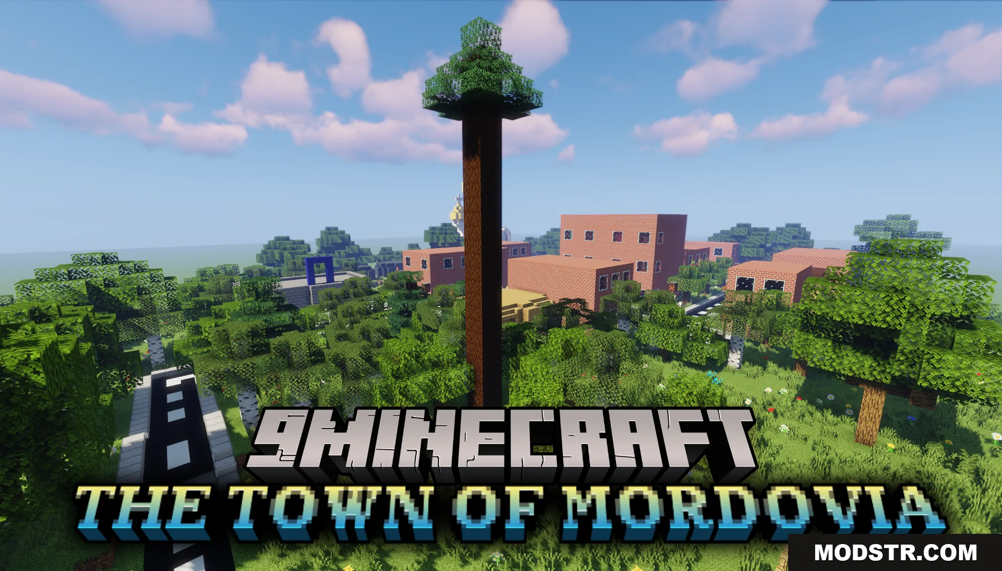 The Town of Mordovia Map (26.2, 1.20.1) – A Peaceful Town cover art