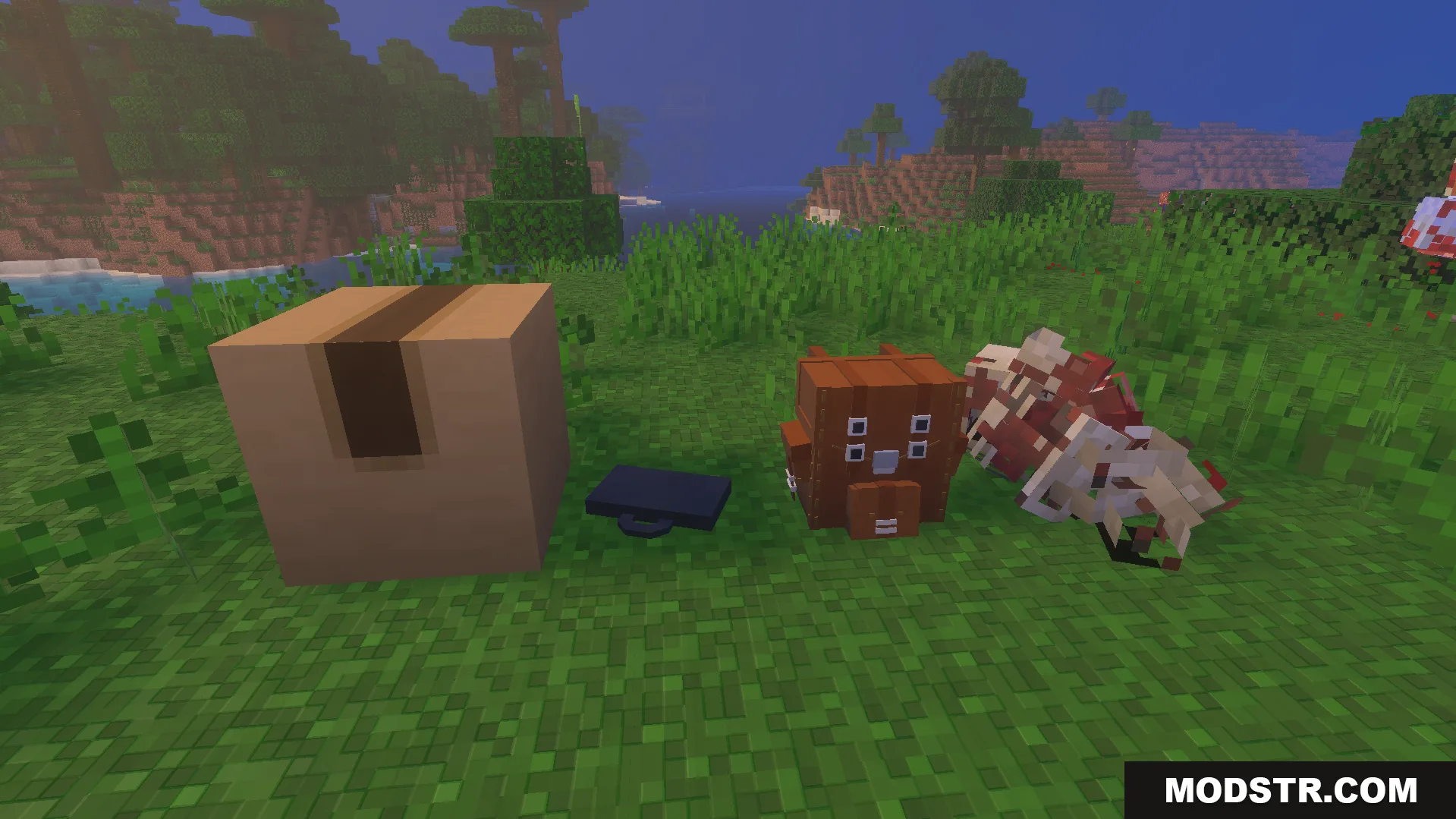 The Walking Zed Addon Screenshot 6 Various loot boxes and backpacks to find food and drinks for survival