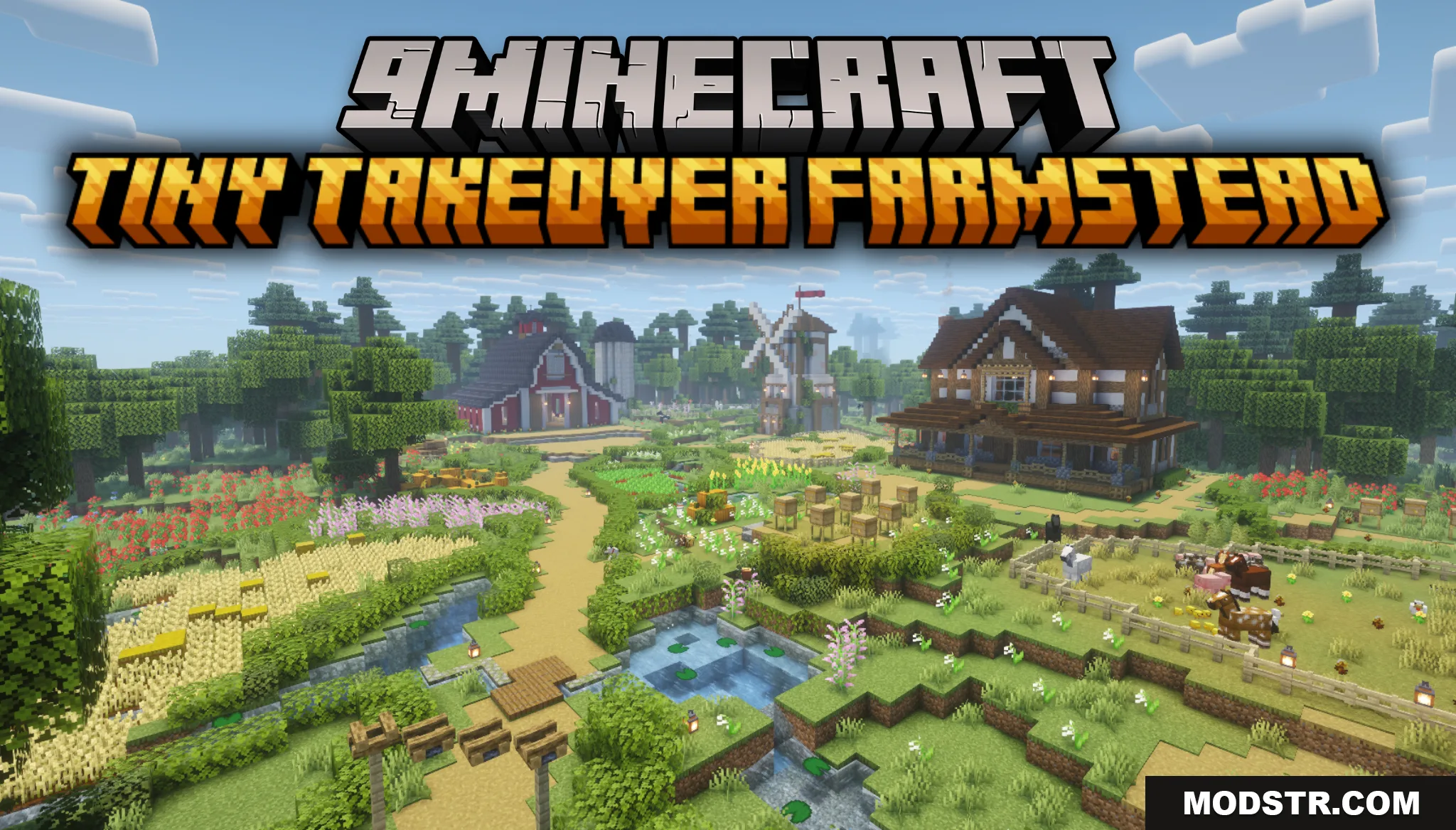 Tiny Takeover Farmstead Map (26.1.2, 1.20.1) – Peaceful Farm Life