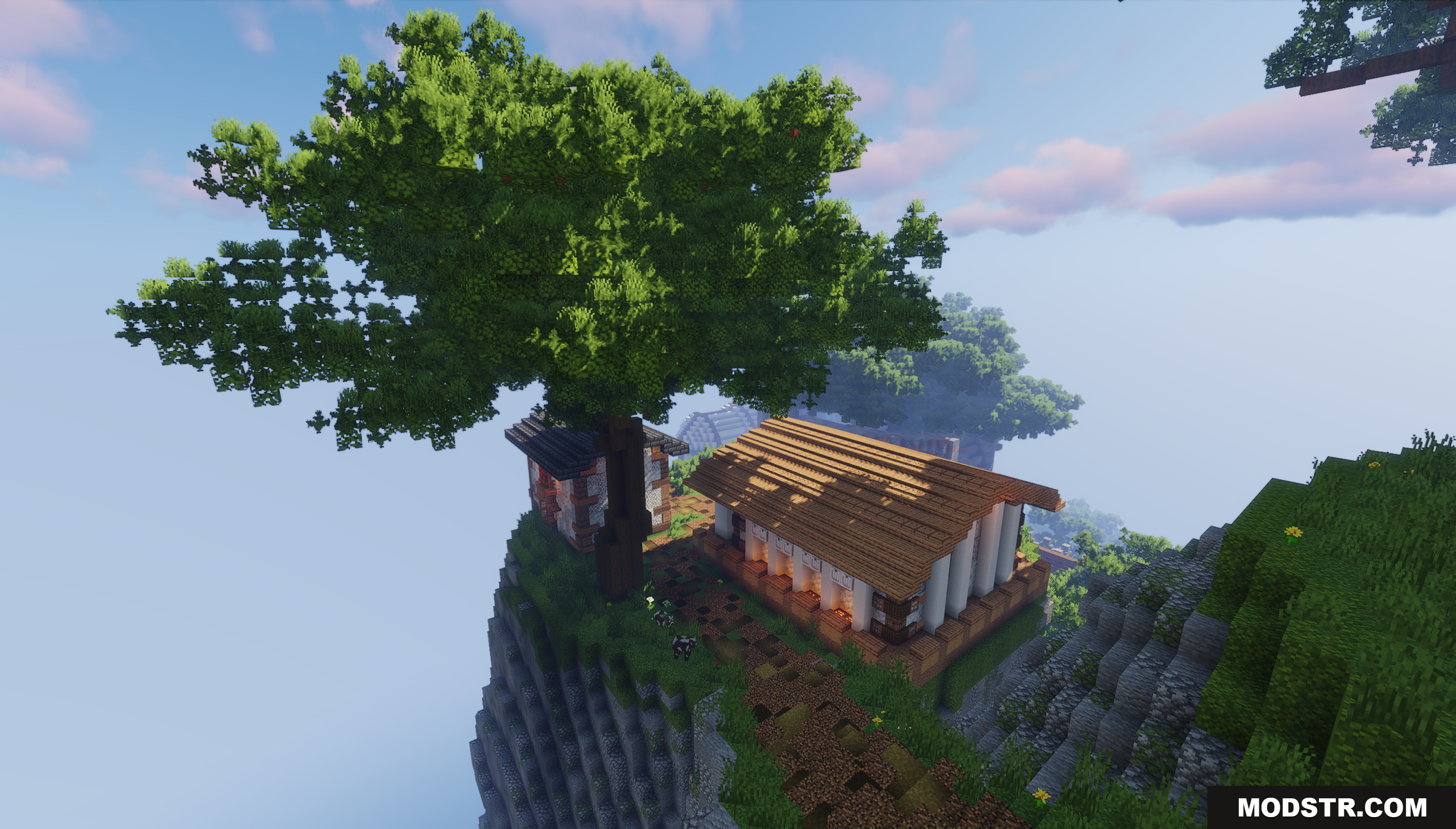 Town on the Mountain Map Screenshot 2 A classical style temple built on a high mountain peak