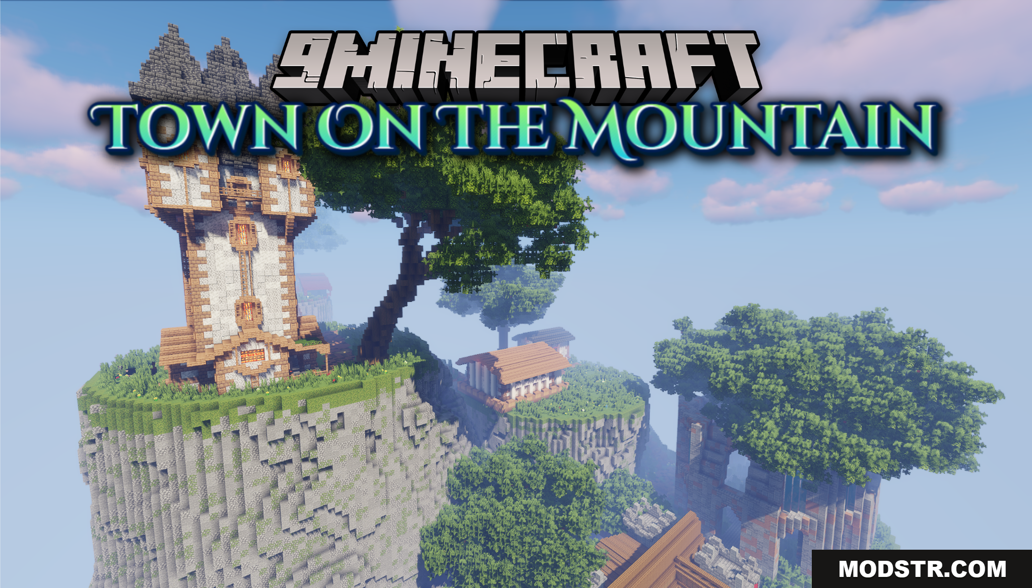 Town on the Mountain Map