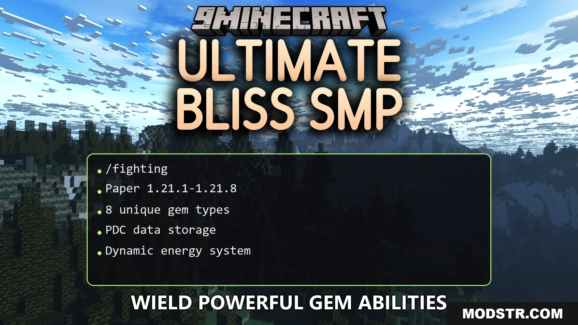 Ultimate Bliss SMP Plugin (1.21.11, 1.21.1) – Turn Your SMP Into a Superpowered cover art