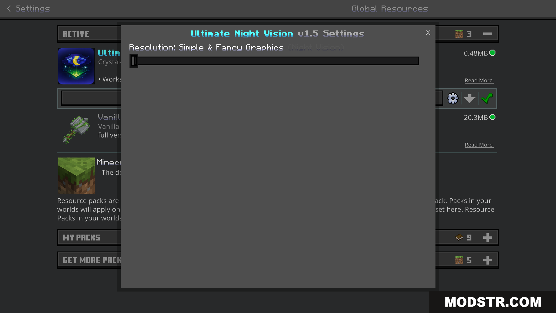 Ultimate Night Vision Texture Pack Screenshot 2 Ultimate Night Vision Texture Pack Screenshot 2