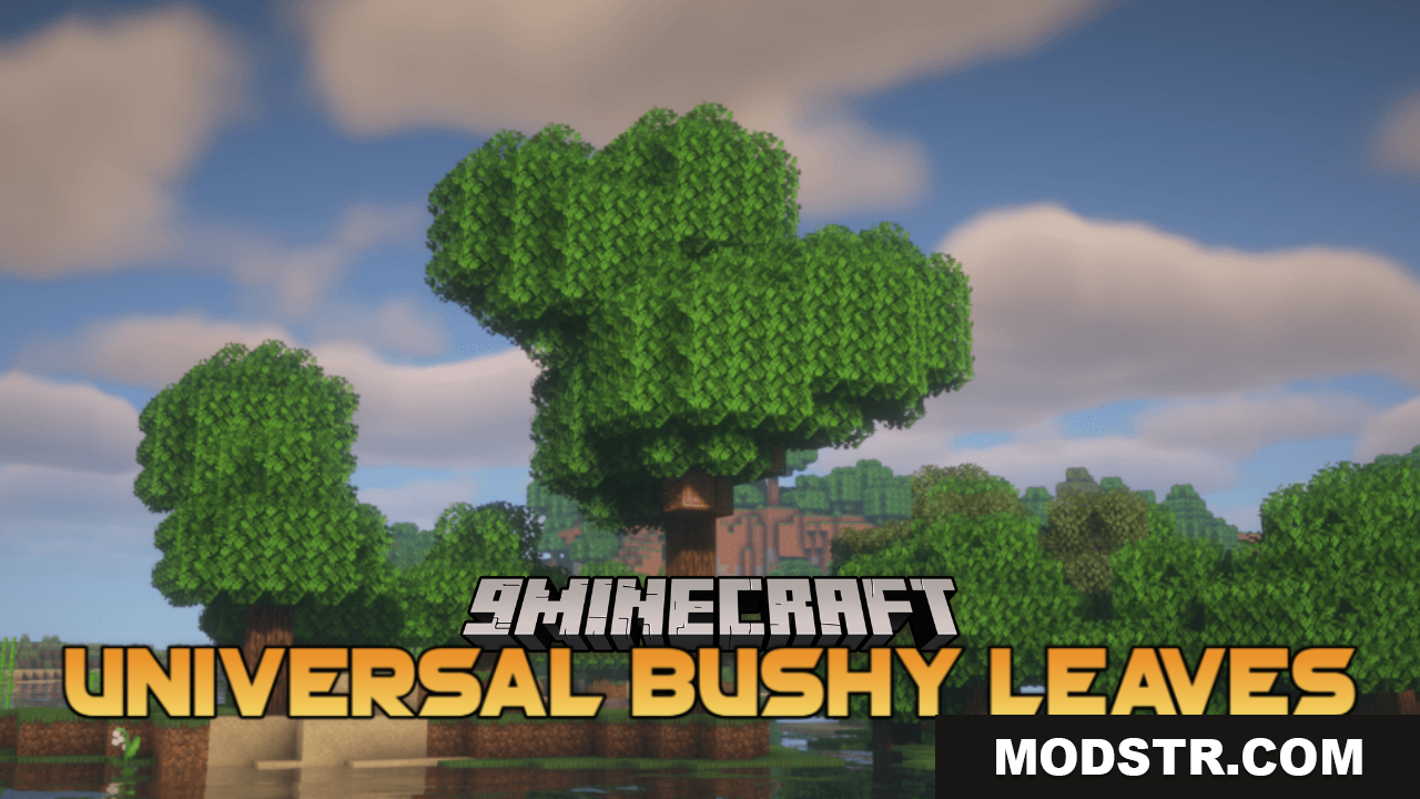 Universal Bushy Leaves Texture Pack Resource Pack