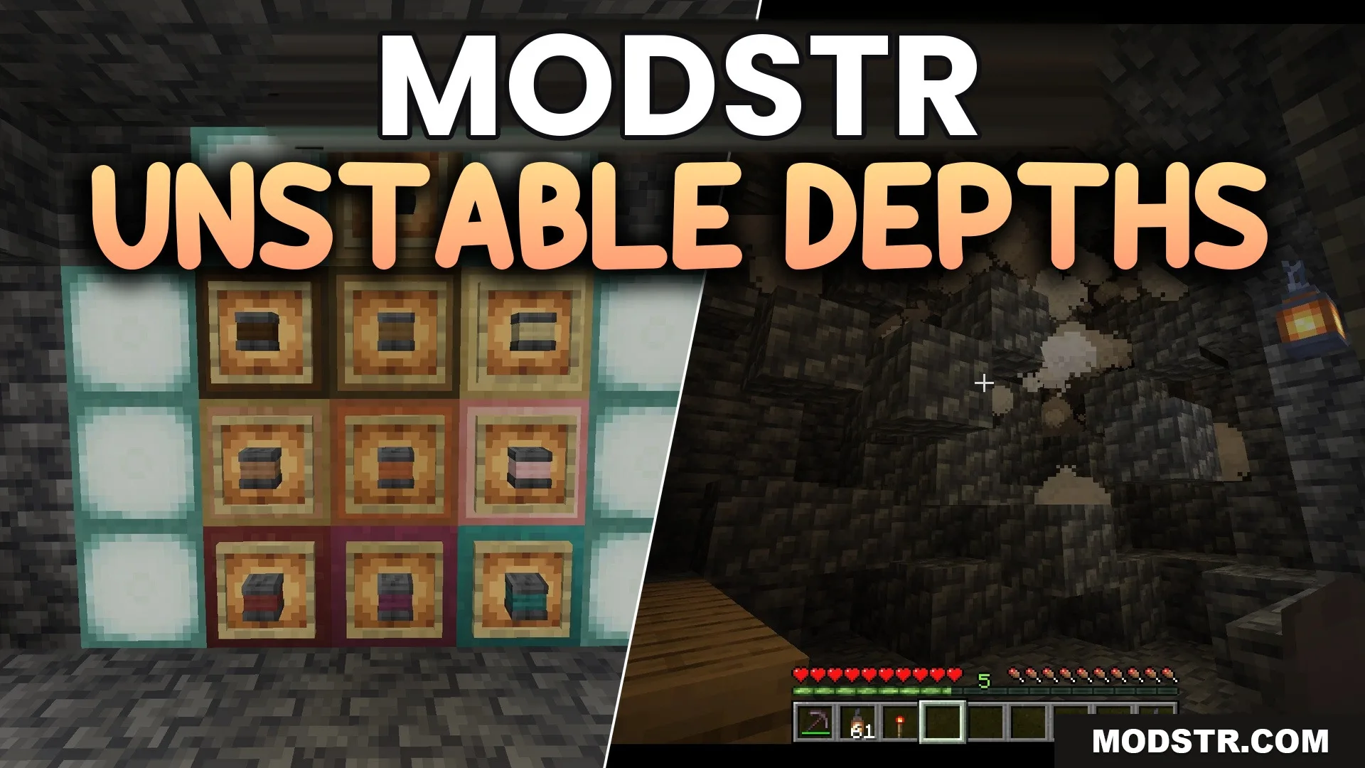 Unstable Depths Data Pack (1.21.11, 1.20.1) – Reinforce Deep Mines