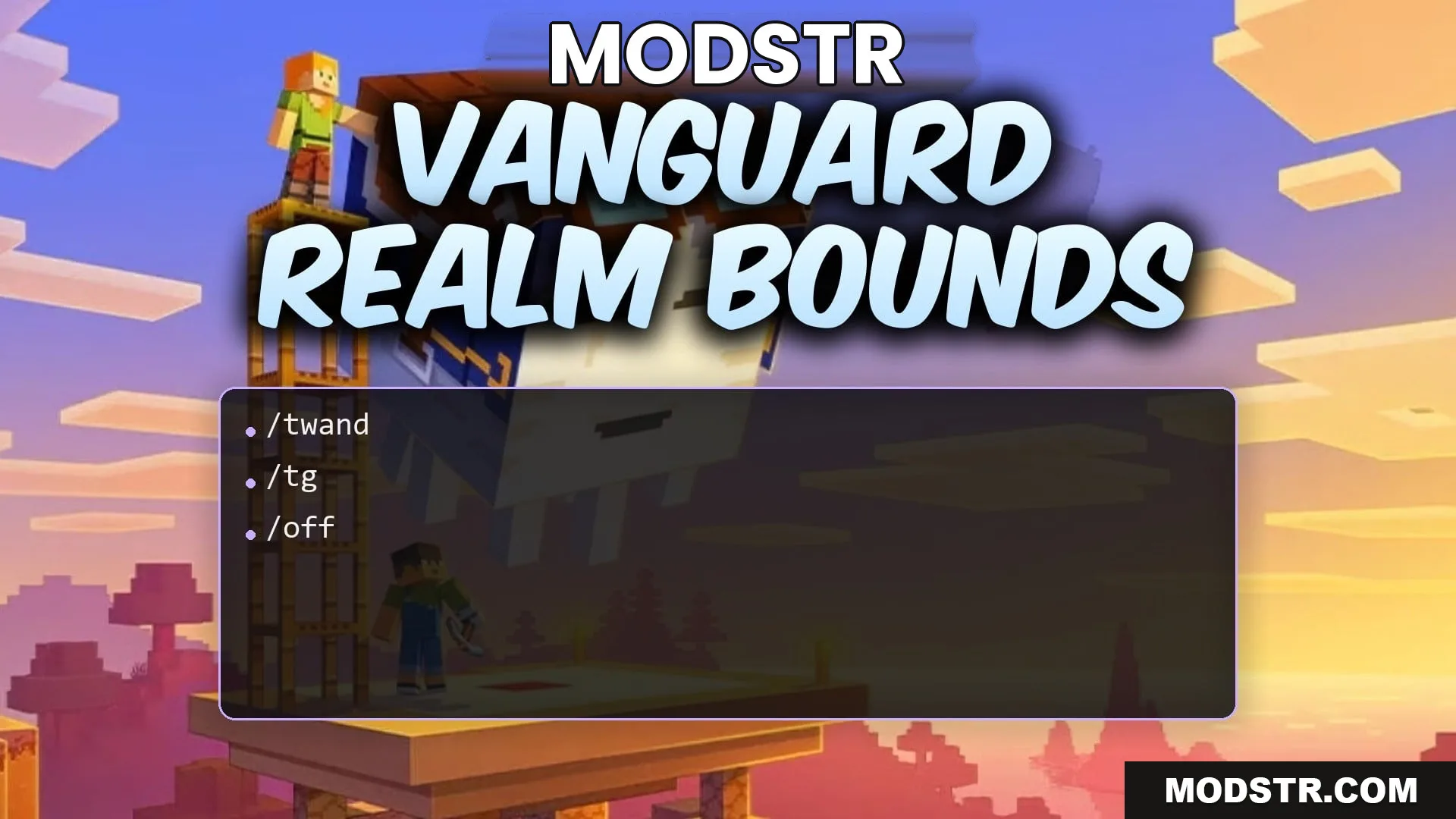 Vanguard Realm Bounds Plugin (26.2, 1.20.1) – Give Players Safe Land