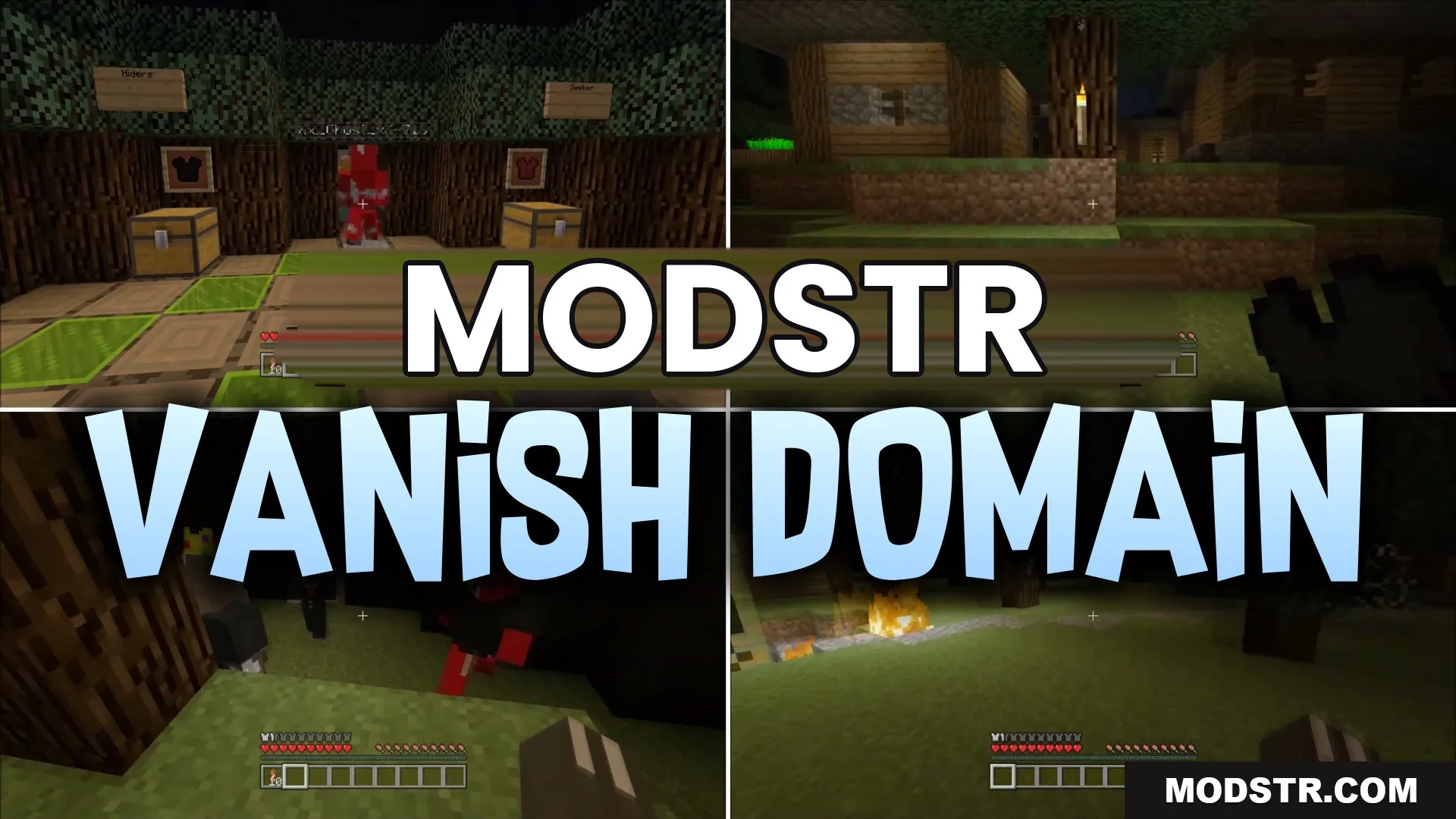 Vanish Domain Map (26.2, 1.20.1) – Outsmart Seekers in Massive Arenas cover art