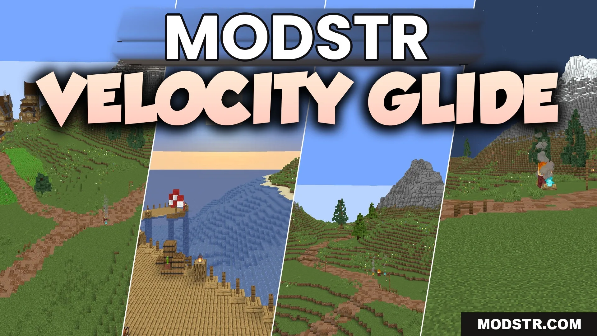 Velocity Glide Shaders (26.2, 1.20.1) – Motion Blur and Soft Bloom
