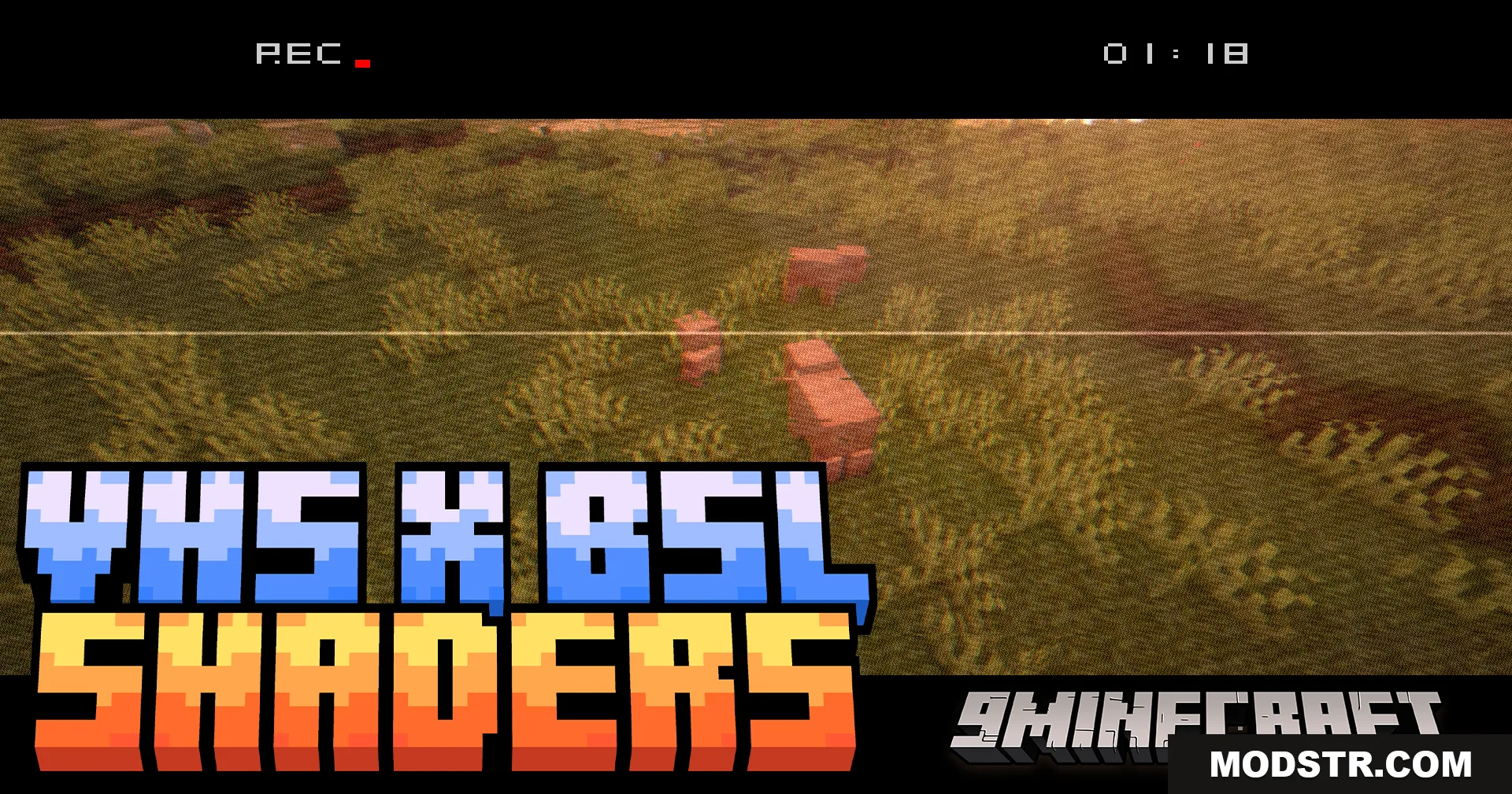 VHS X BSL Shaders (1.20.1) – Analog Noise And VHS Tape Distortion