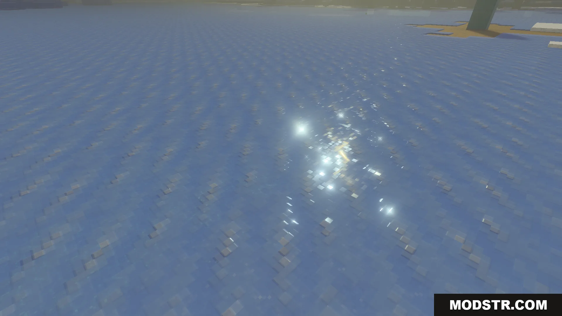 Vibrant Shader Screenshot 5 Realistic light reflections shining on the clean water surface