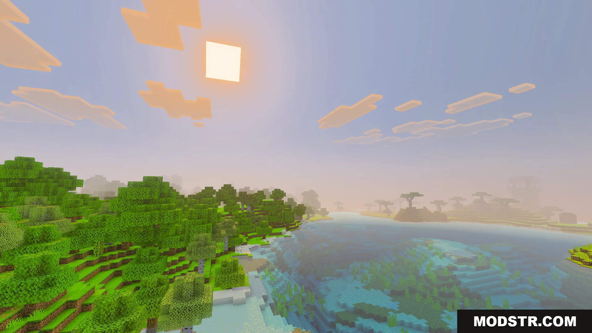 Vibrant Visual Shader Screenshot 3 Vibrant Visual Shader makes the forest and ocean colors look bright and lively
