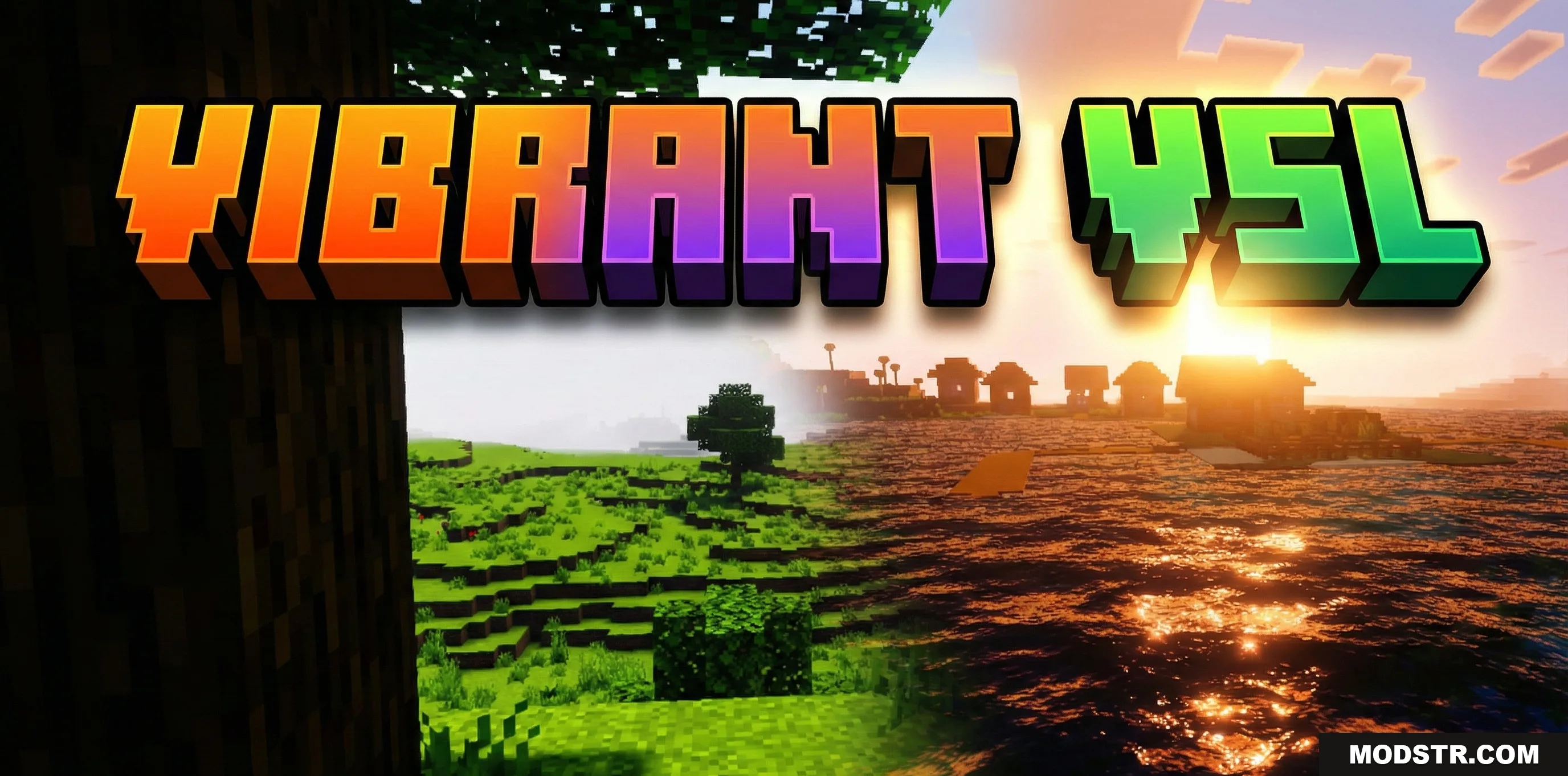 Vibrant VSL Shader (1.26+) – MCPE/Bedrock cover art