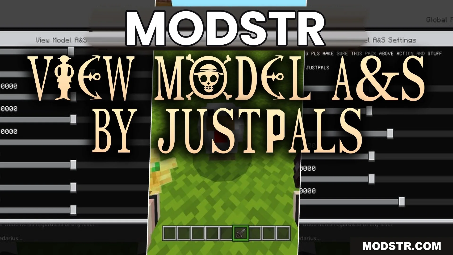 View Model A&S by Justpals Texture Pack (26.x, 1.21) – X cover art