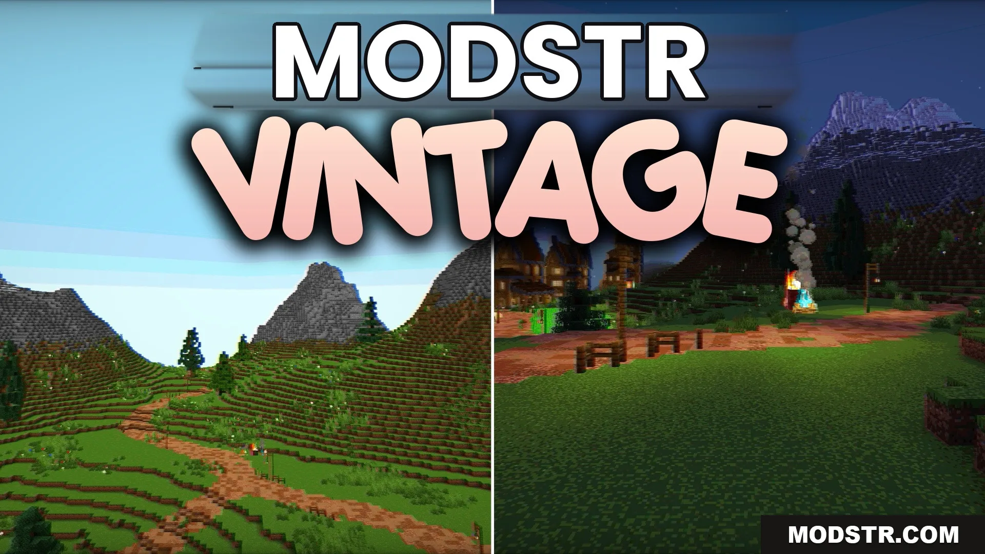 Vintage Shaders (26.2, 1.20.1) – Restricted Palette and Analog Interference
