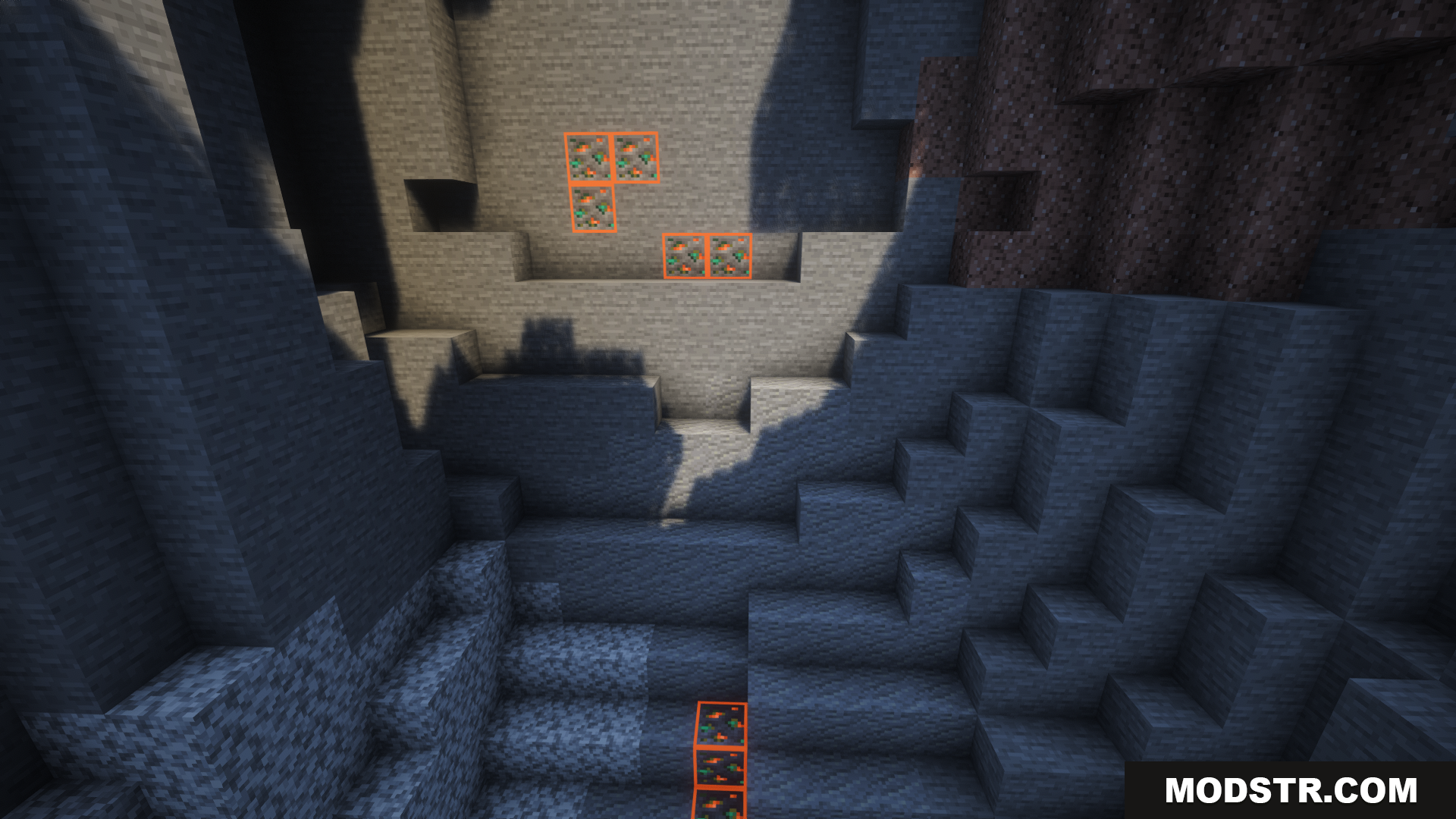 Visible Ores Plus Resource Pack Screenshot 2 Visible Ores Plus Resource Pack Screenshot 2