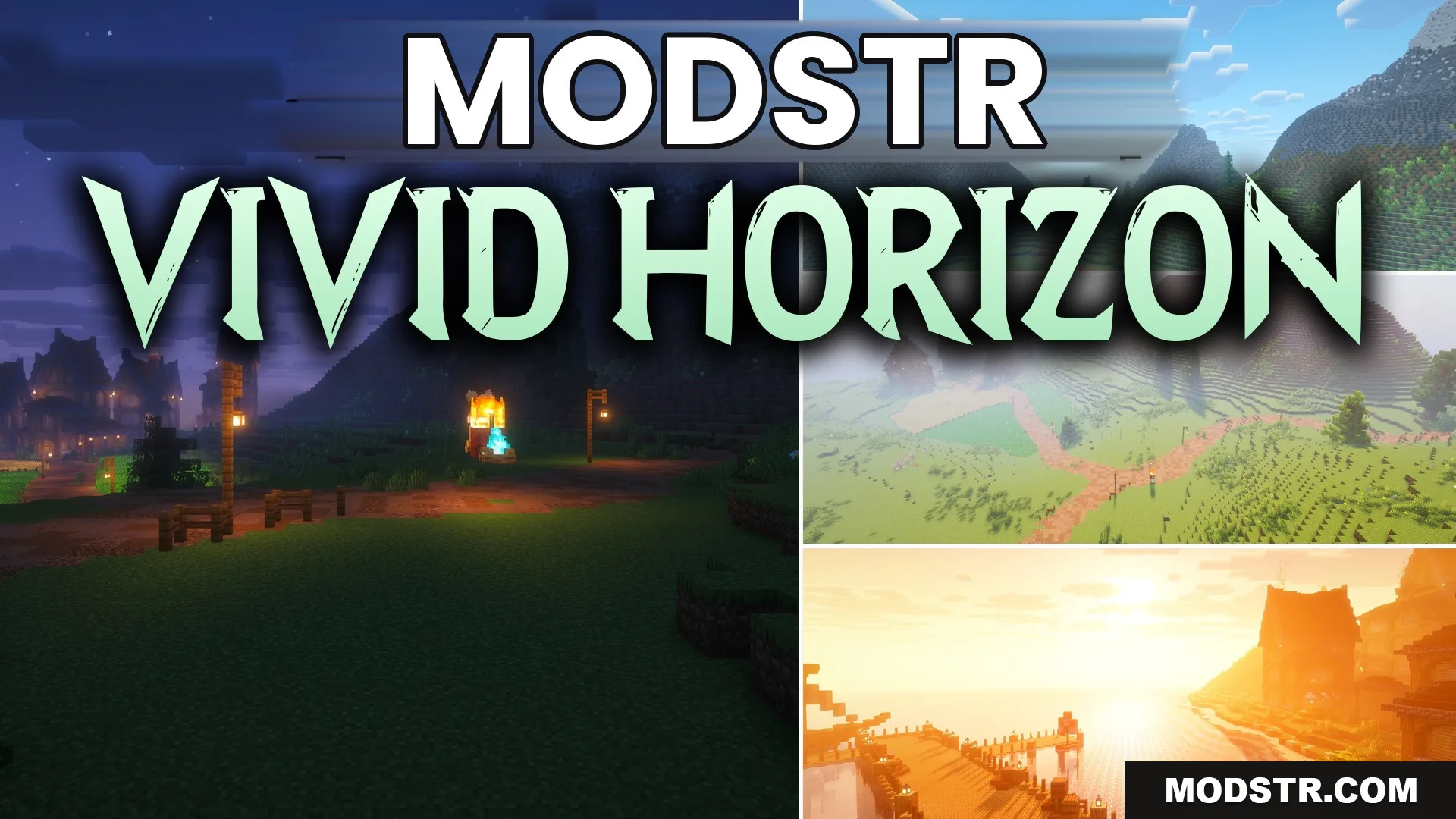 Vivid Horizon Shaders (26.2, 1.20.1) – Lagless Vanilla Style Fantasy Lighting