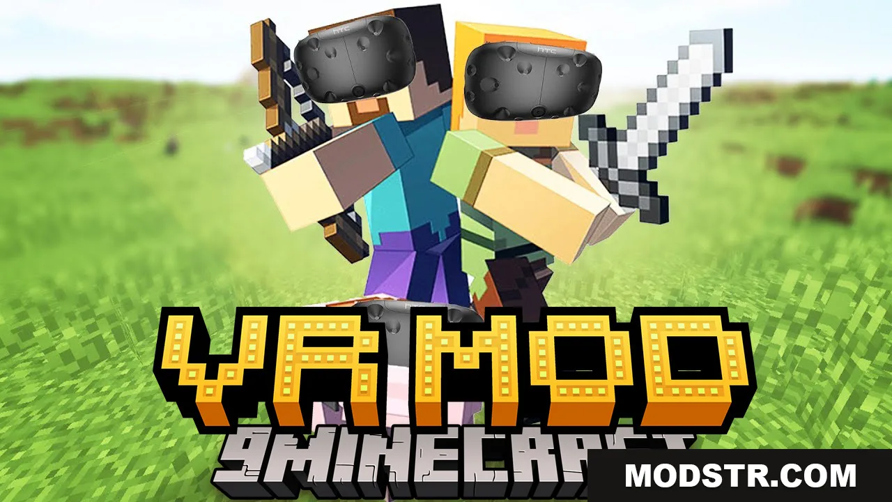 VR Mod (26.2, 1.20.1) – Play Minecraft in a Simulated 3D Environment