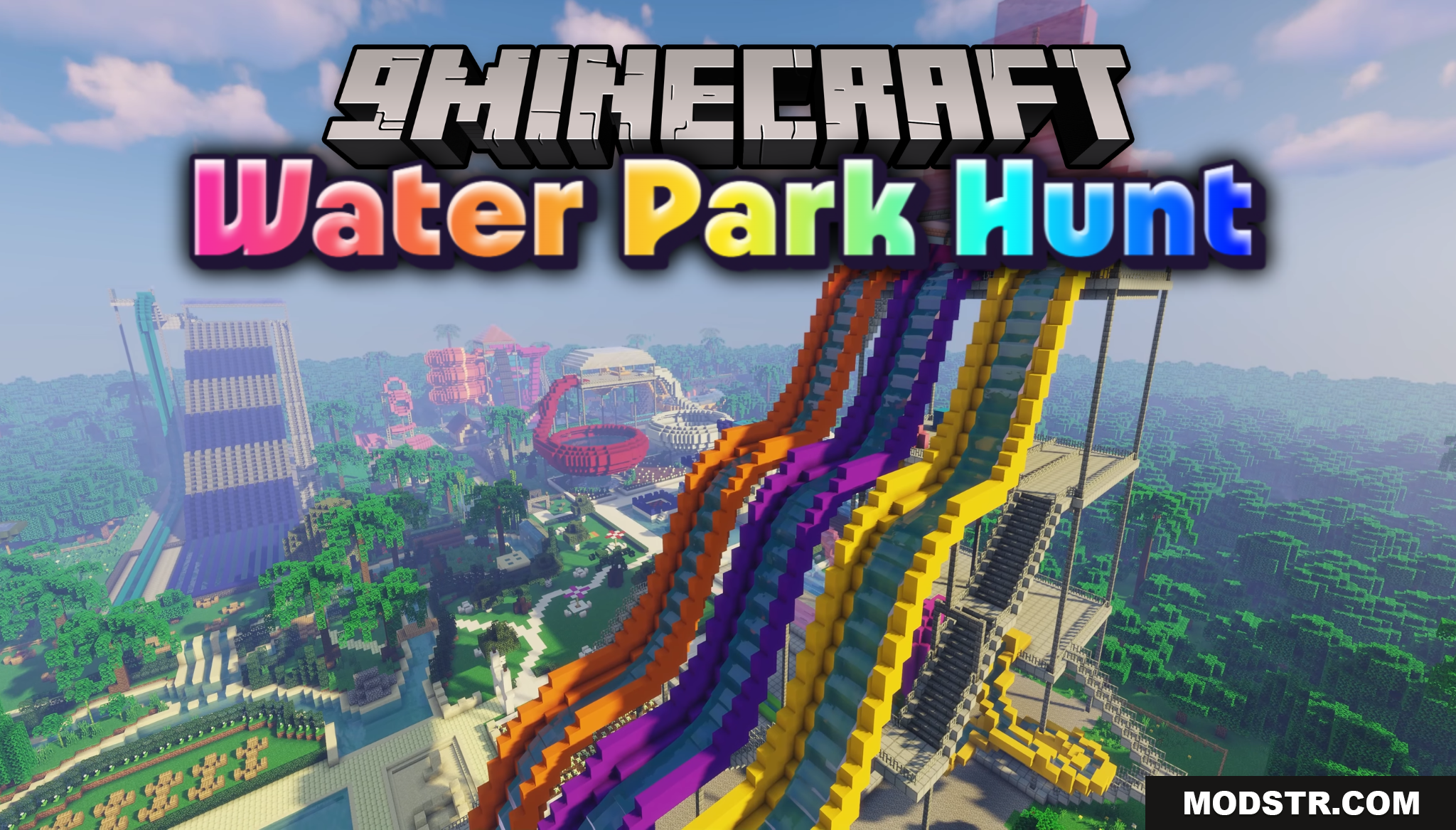Water Park Hunt Map