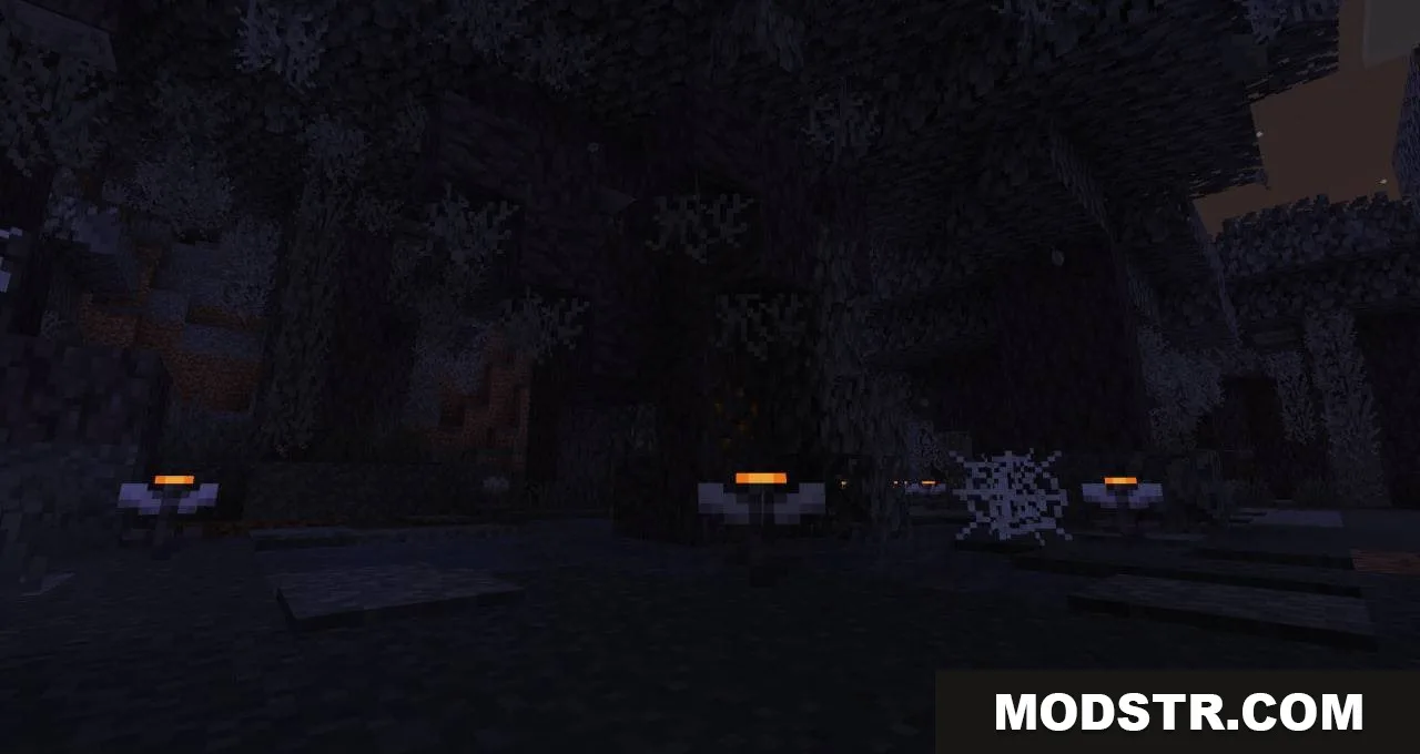 Whispering Thicket Details Mod Screenshot 2 Whispering Thicket Details Mod adds various mini builds to the Pale Garden landscape