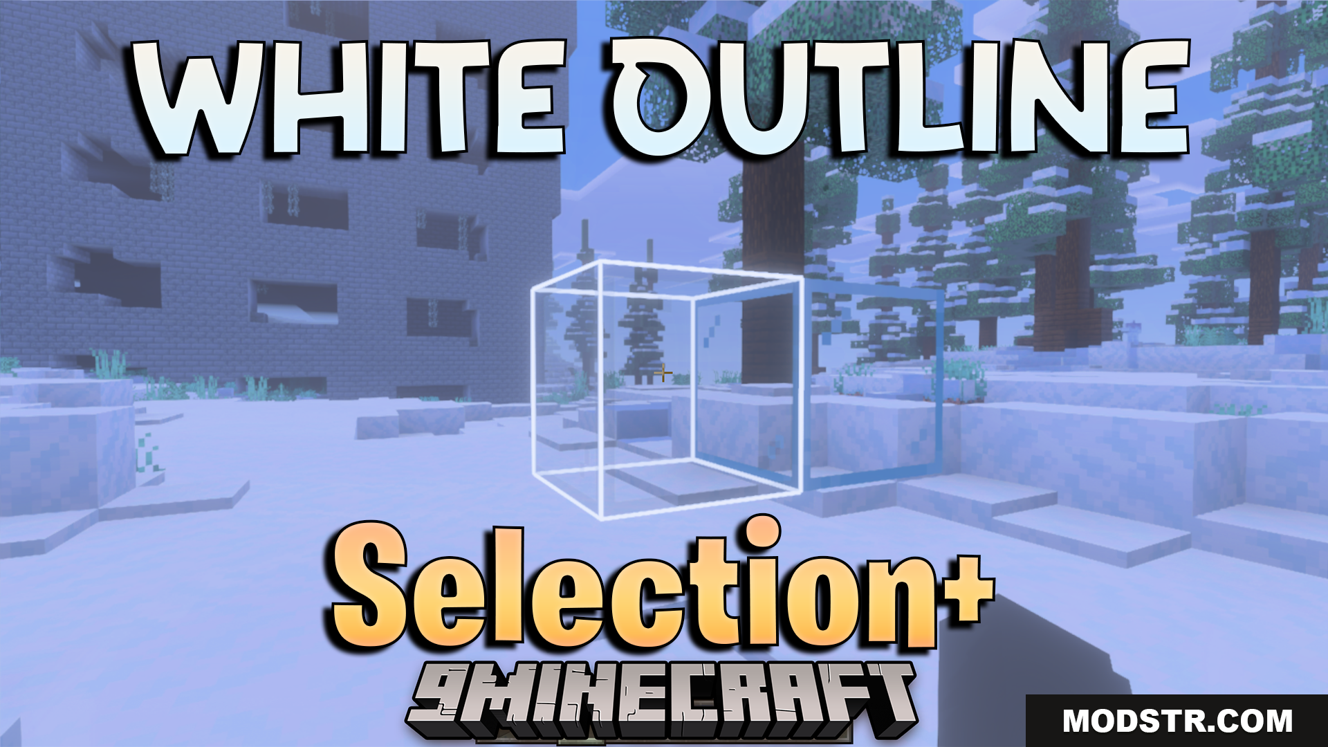 White Outline Selection Plus Texture Pack