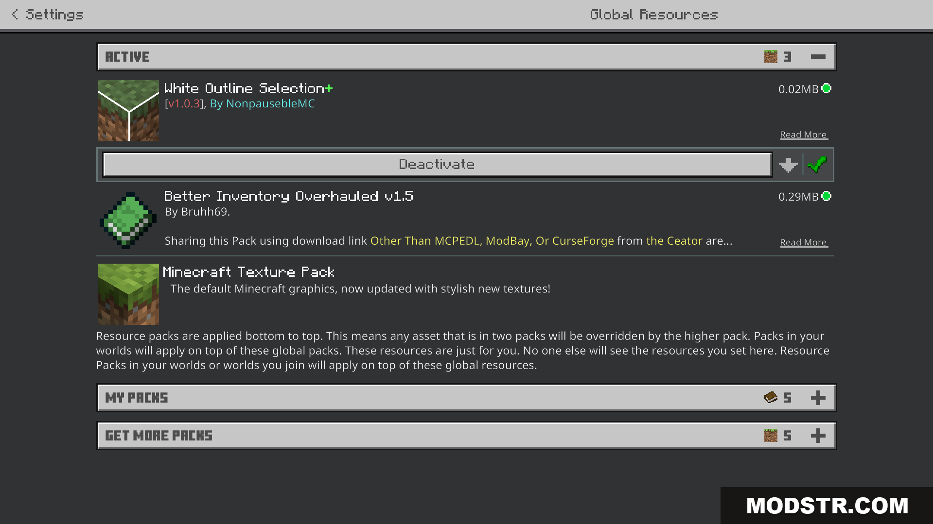 White Outline Selection Plus Texture Pack (26.x, 1.21) – Bright White Selection