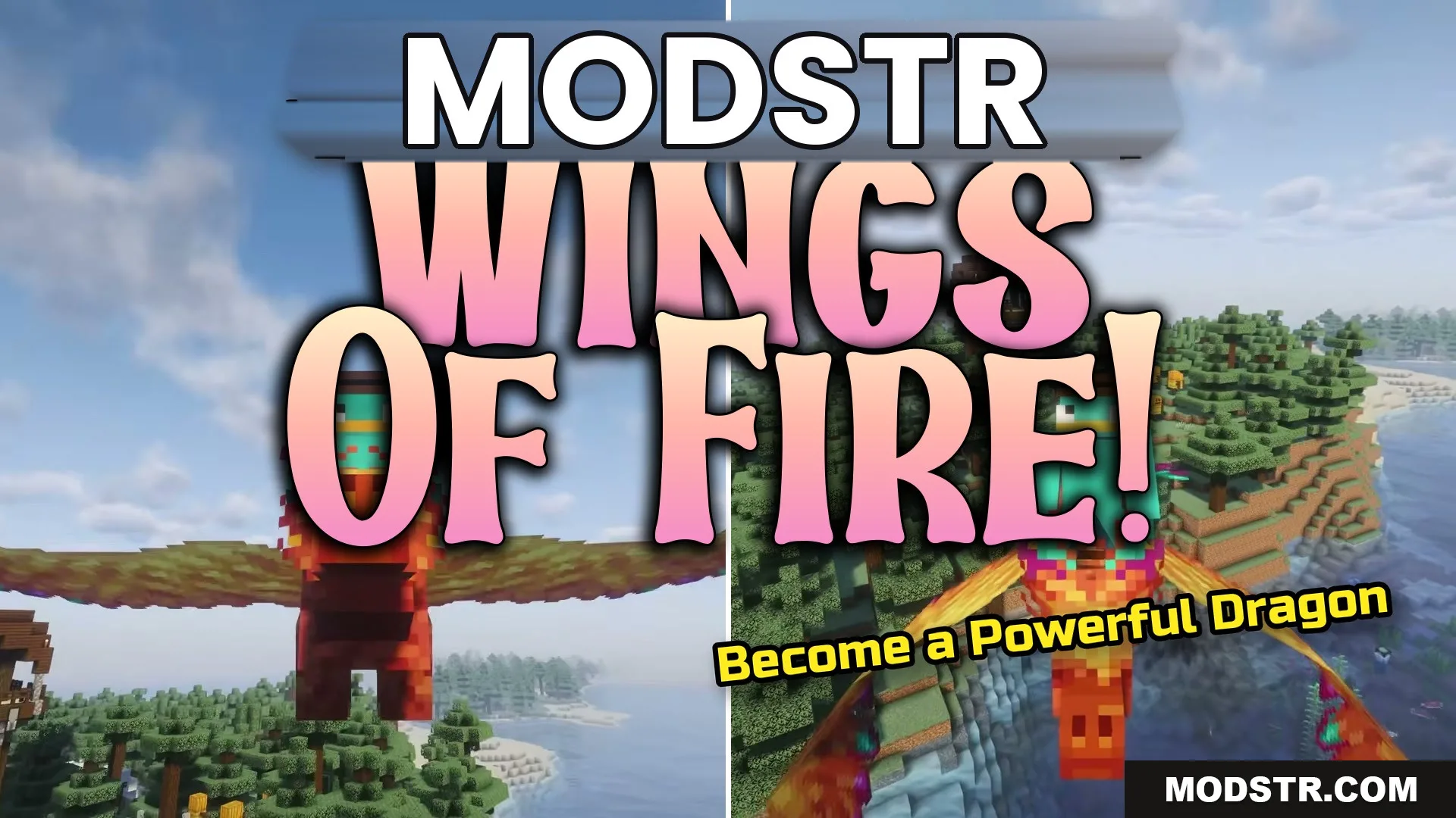 Wings of Fire by RipleysMods Mod (1.21.1, 1.20.1) – Soar Across Your World