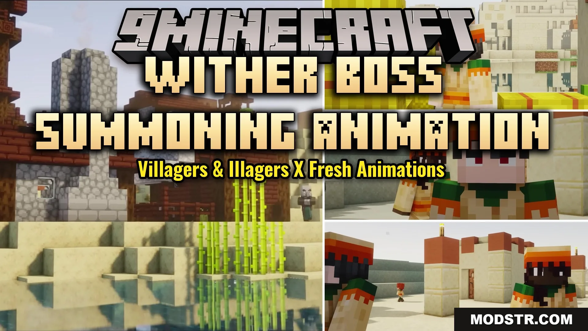 Wither Boss Summoning Animation Resource Pack (1.18.2) cover art