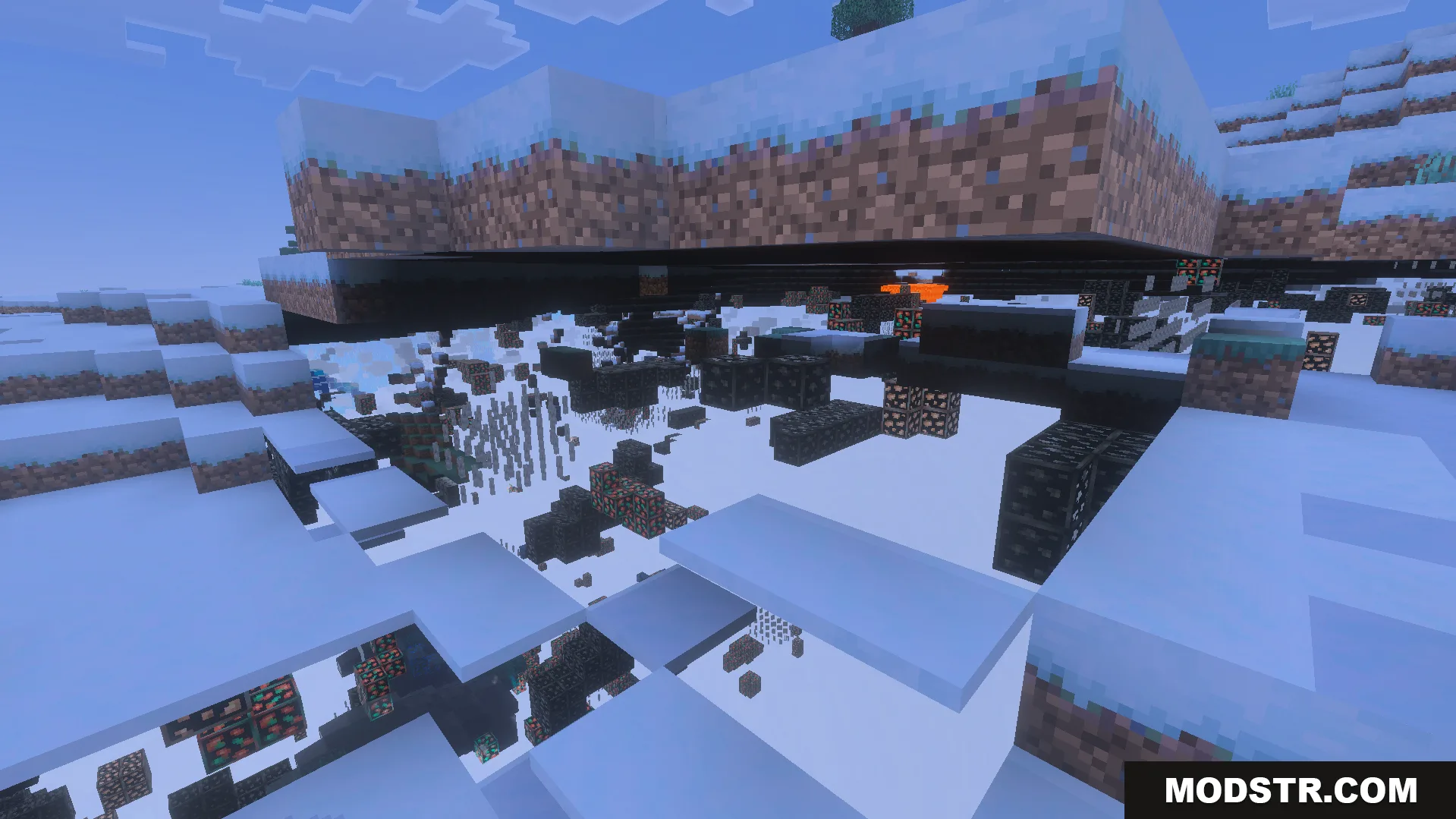 XRay Ultimate Outlined Ores Texture Pack highlights valuable ores with bright outlines