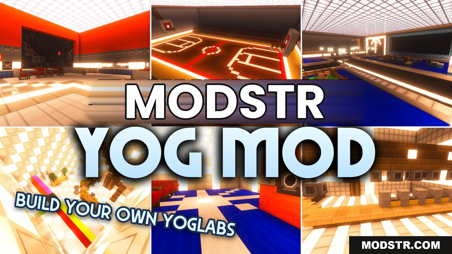 Yog Mod (1.21.1, 1.20.1) – Build Classic Science Labs and High-Tech Modern Bases cover art