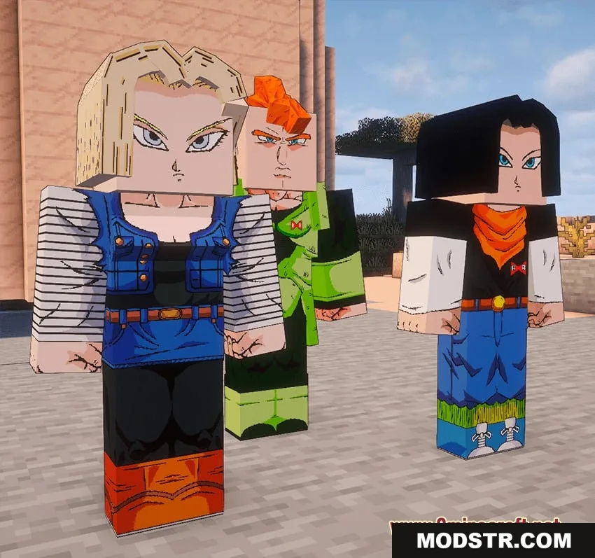 Zenith Saiyan Clarity Resource Pack Screenshot 3 Zenith Saiyan Clarity Resource Pack adds high definition textures for android characters