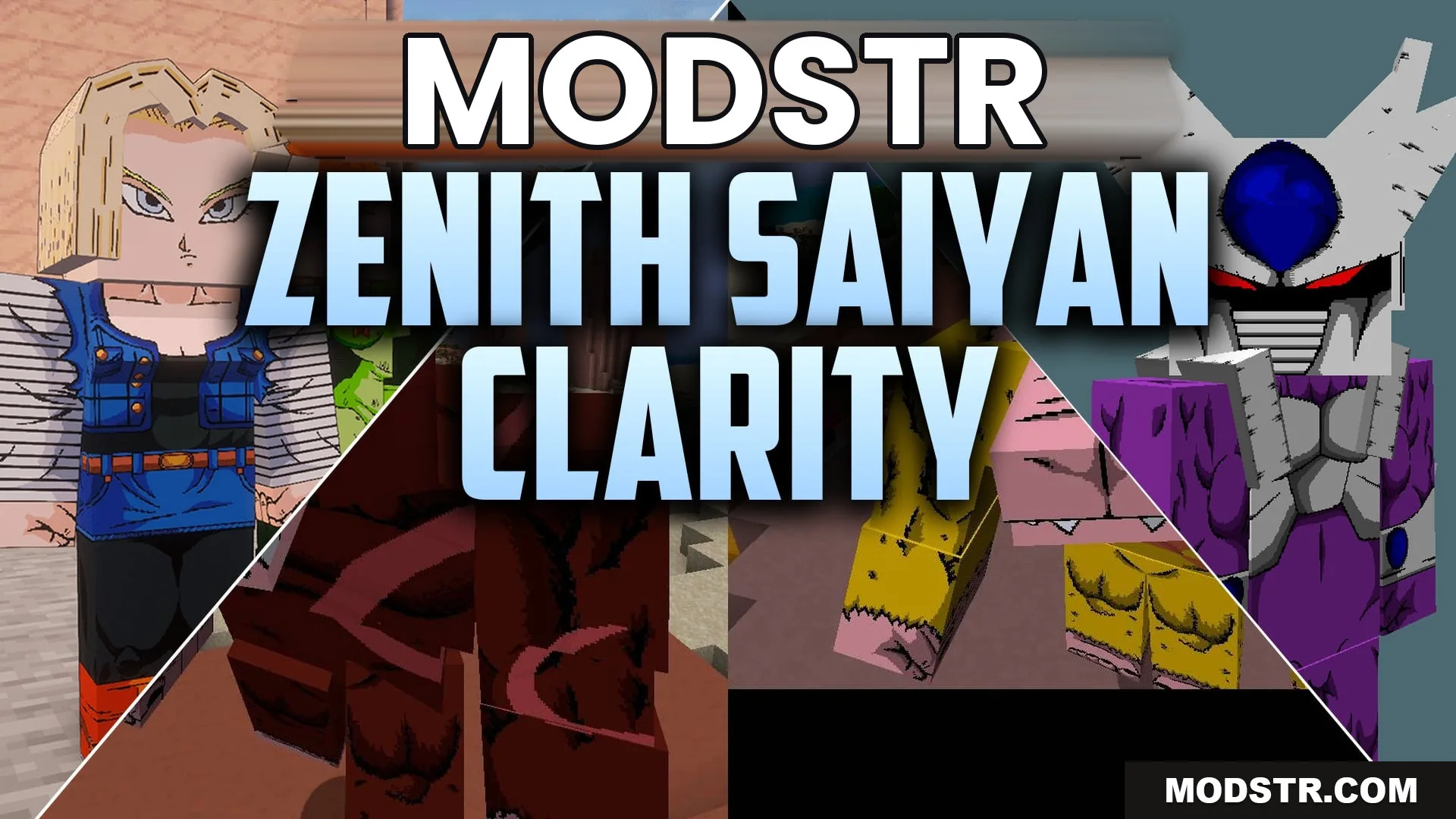 Zenith Saiyan Clarity Resource Pack (1.20.1) – Sharp Anime Style for Saiyan cover art