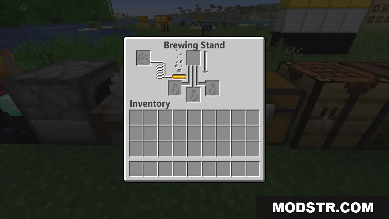 The Brewing Stand interface displays a clean and updated font for the text
